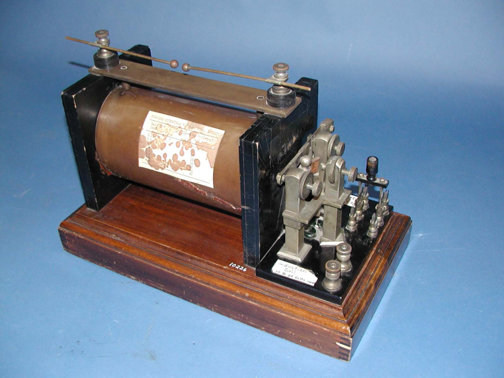 induction coil,
michael faraday,