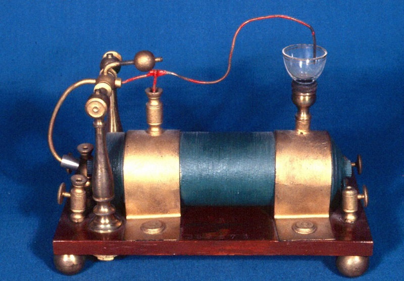 induction coil,
michael faraday,