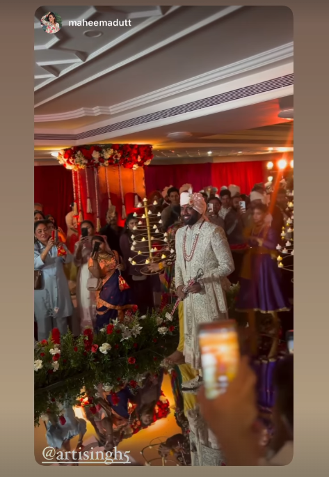Arti Singh's Wedding At ISKCON Temple