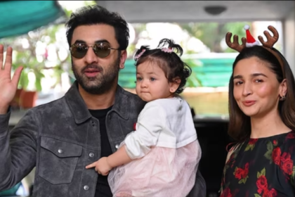 Ranbir Kapoor Dresses Up Their Daughter, Raha