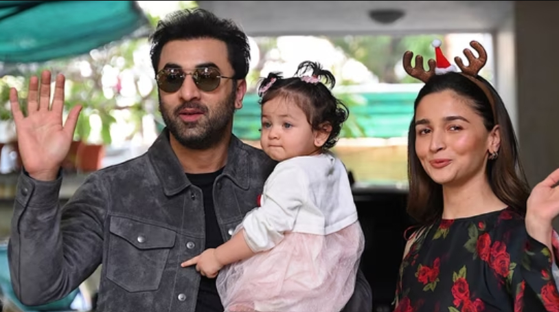 Ranbir Kapoor Dresses Up Their Daughter, Raha