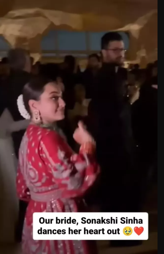 Sonakshi Sinha Gives Cool Bride Goals While Dancing Her Heart Out In A Voluminous 'Anarkali'