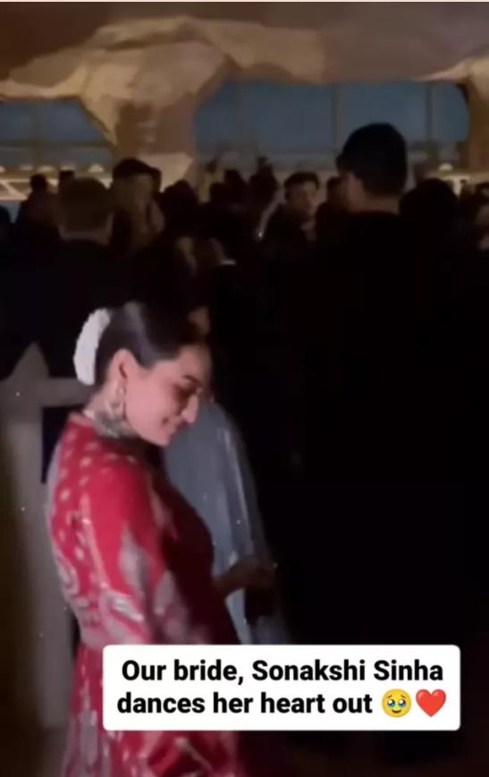 Sonakshi Sinha Gives Cool Bride Goals While Dancing Her Heart Out In A Voluminous 'Anarkali'