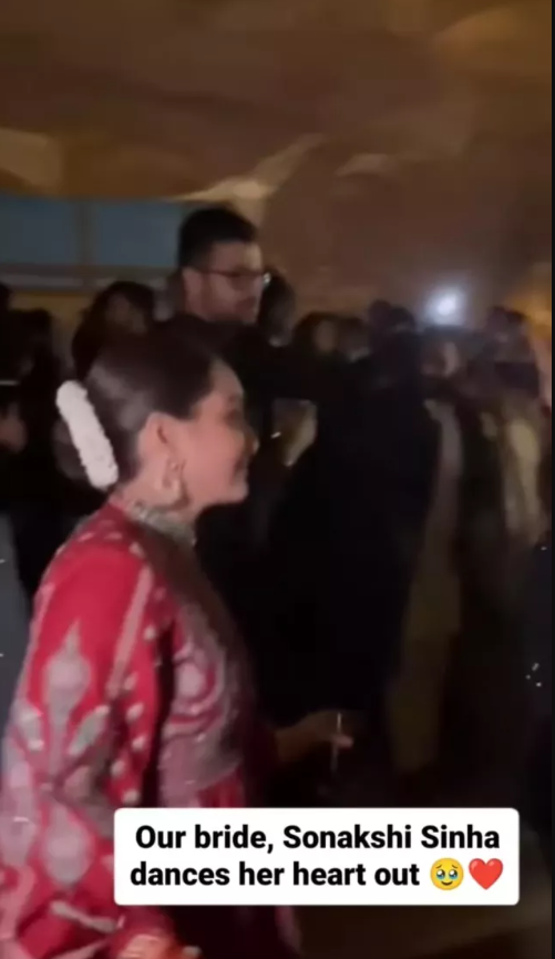 Sonakshi Sinha Gives Cool Bride Goals While Dancing Her Heart Out In A Voluminous 'Anarkali'