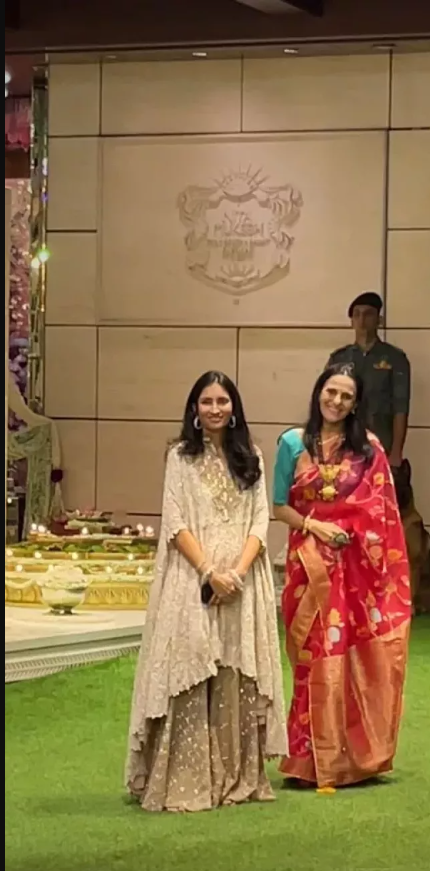 Shloka Mehta's mother, Mona Mehta, and Isha Ambani's mother-in-law radiate perfect elegance in their traditional avatars