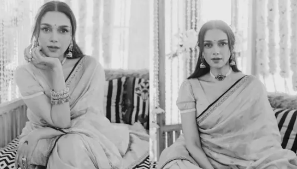 Aditi Rao Hydari looks beautiful in the shared wedding pictures